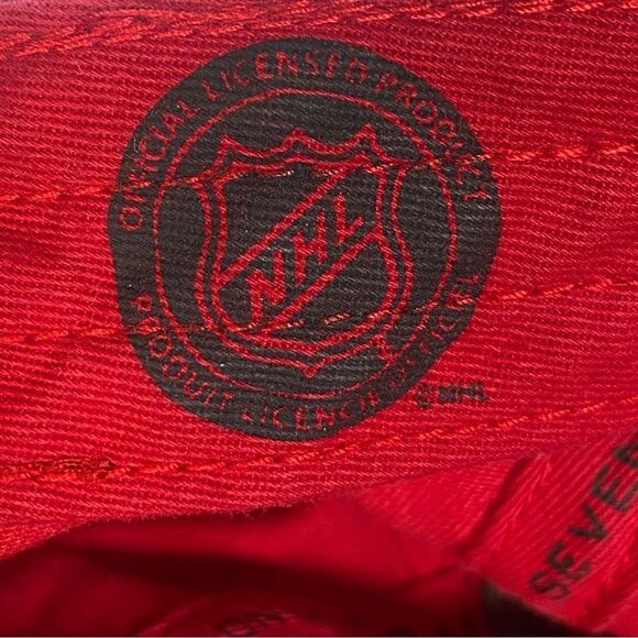 Forty Seven Red Chicago Blackhawks Baseball Cap Size XL - Picture 3 of 12